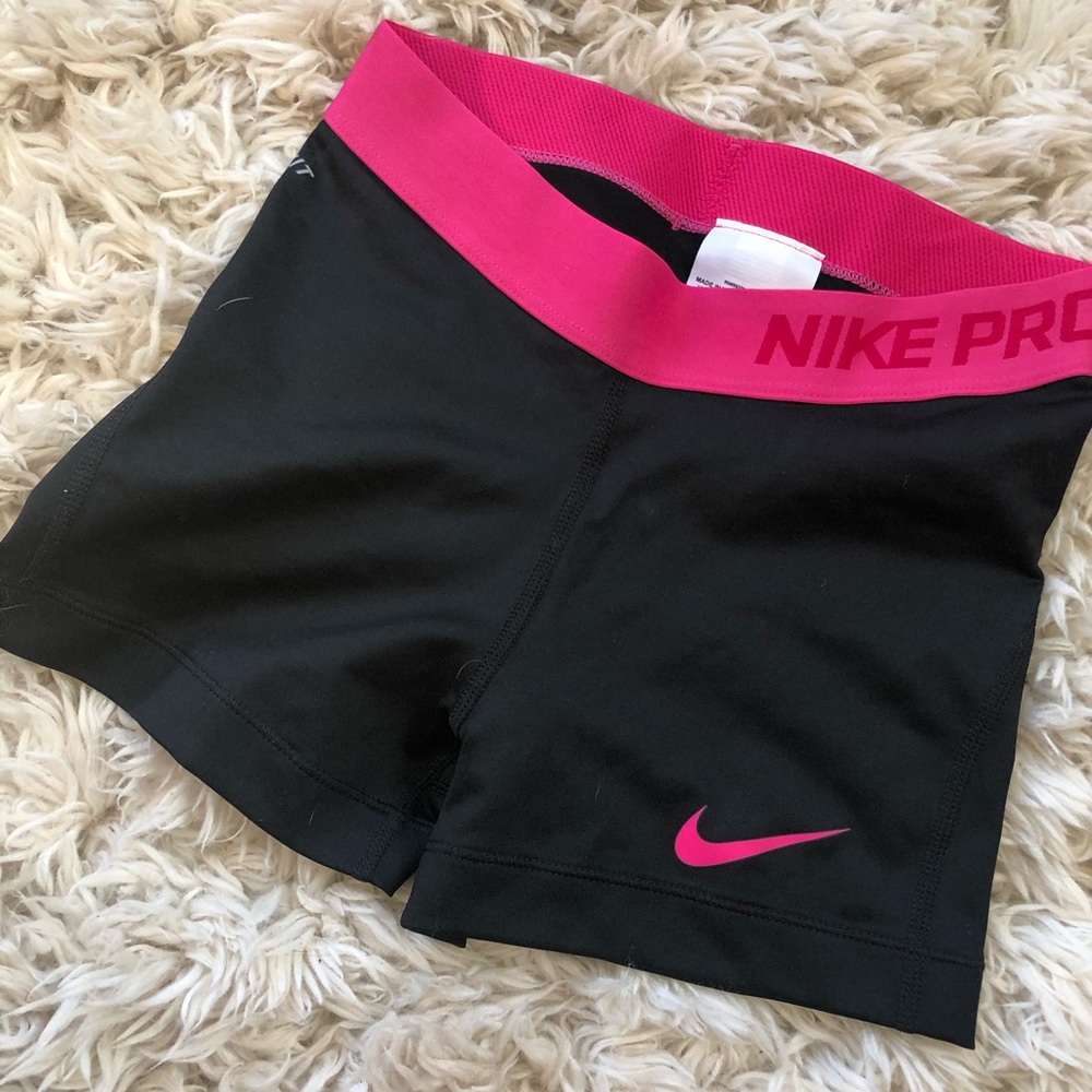 Nike pro compression shorts